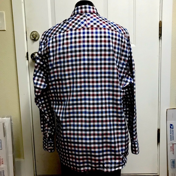 johnston & Murphy XL Tailored ft Checkered Pattern - Picture 2 of 7
